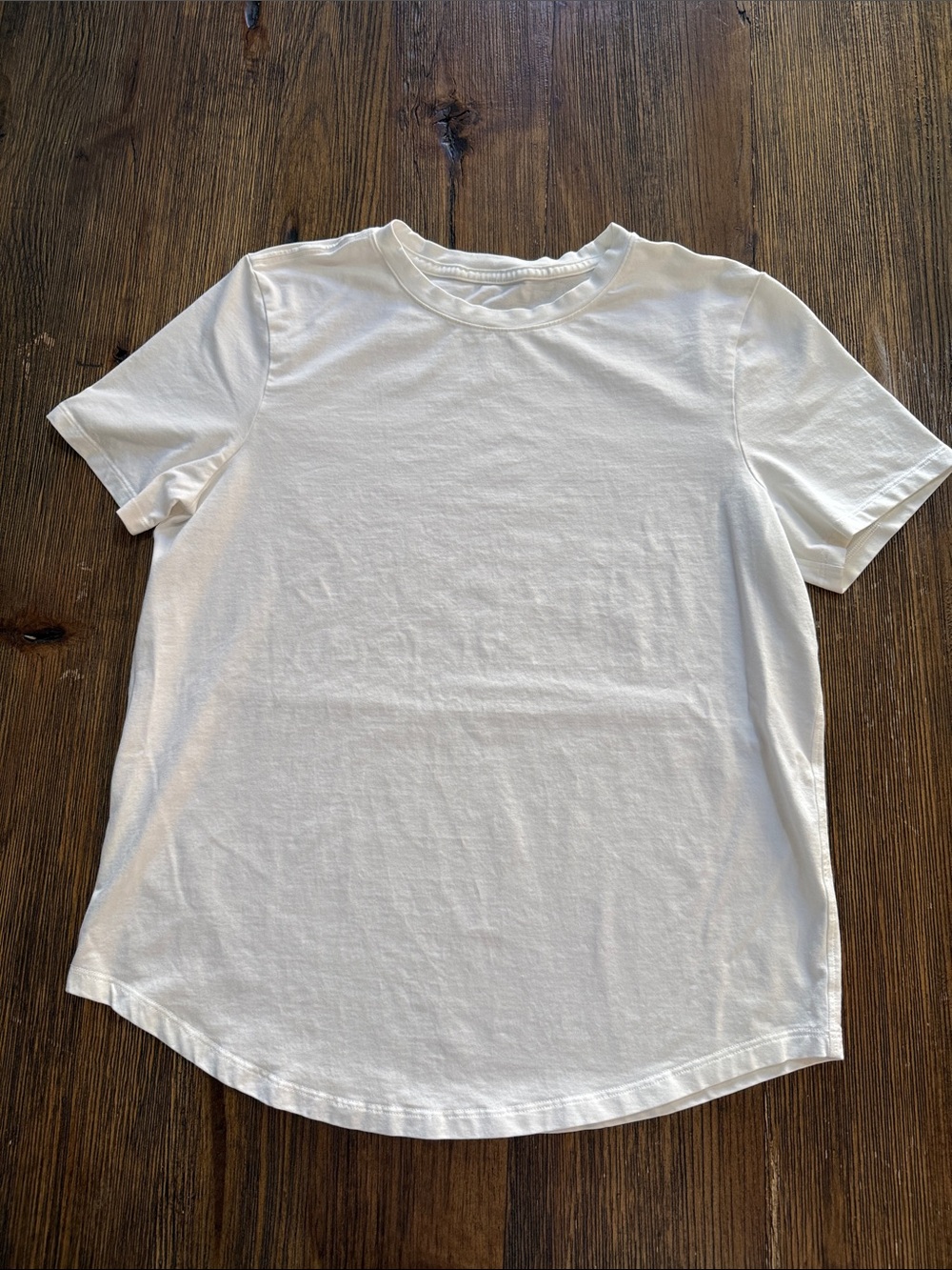 lululemon athletica White Short Sleeve Crew Tee